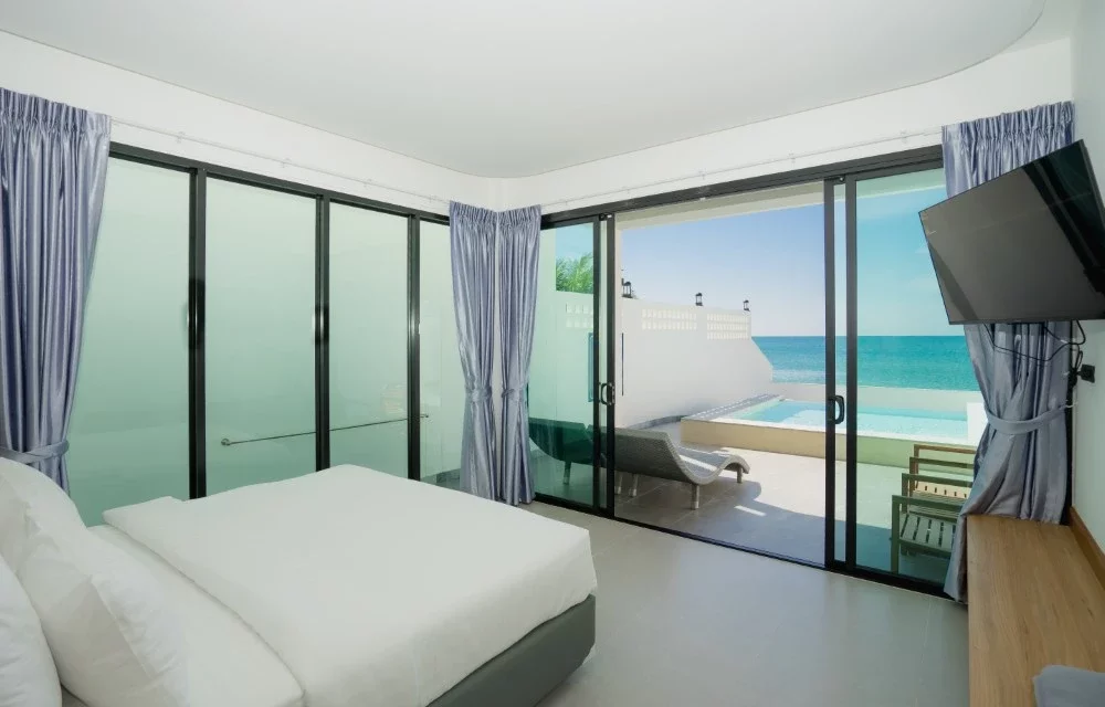 Beach Front Pool Villa Suite at Chaolao Sea Breeze Resort